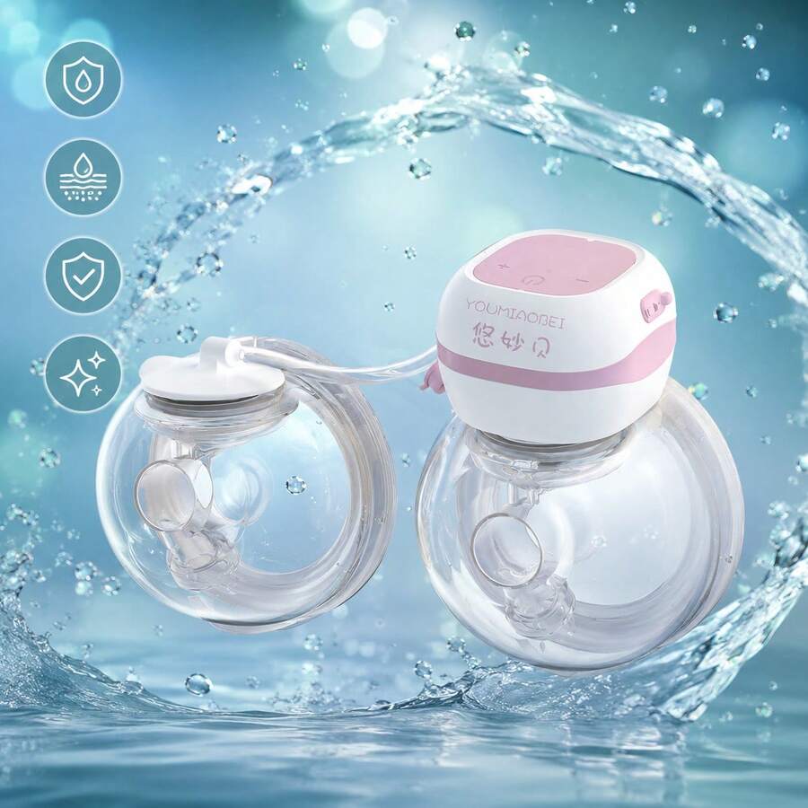 Breast Pumps & Accessories - White-purple - View 1