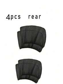 Car Window Sunshade Set, UV Protection, Front And Rear Window Privacy Shades, Suitable For Sedan And SUV, Easy Installation, Breathable Mesh Material, Blocks Harmful UV Rays, Provides Sun Protection And Privacy - Multicolor - View 9