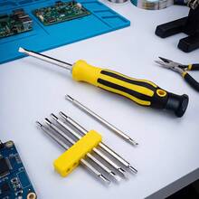 12-In-1 Magnetic Screwdriver Set, Multi-Function Flat Head Precision Handheld Repair Tool, Suitable For Home DIY, Electronic Repair, Computer & Phone Repair, Christmas Gift, Portable Household Tool Box - Screwdriver - View 12