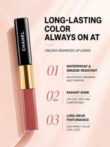 Chanel LE ROUGE DUO 持久唇彩 -192 珊瑚粉 -4.5ml-0.15FL.OZ. -3.5ml-0.11FL.OZ. - Colour -192 CORAL PINK -4.5ml-0.15FL.OZ. -3.5ml-0.11FL.OZ. - 查看 5