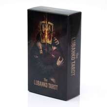 The Lubanko Tarot: In-Depth Emotional Readings, Exploration Of Self-Identity, Psychological Healing, Art Card Collection, And Deep Analysis Of The Subconscious - Black - View 2