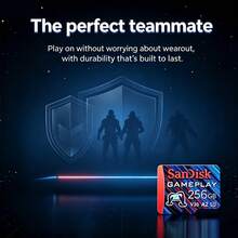 SanDisk GamePlay Micro SD Card, U3 4K V30 A2 Gaming Console Dedicated Storage Card - View 5