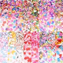 Cute Polymer Clay Slices Faux Beads, Suitable For Slime, Hot Clay Filling, Nail Art Decoration, Epoxy Resin Filling Crafts - Multicolor - View 12
