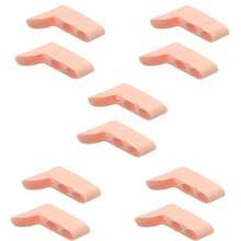 1 Pair Gel Toe Separators, Suitable For 3rd To 5th Toes, Toe Separators, Flexible Foot Support Tool For Yoga, Running And Daily Use - Multicolor - View 12