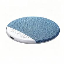 超薄助眠音箱，配备蓝牙5.4无线耳机、HiFi立体声骨传导技术，卧室床头放松白噪音蓝牙音箱，带30/60/90分钟定时器，适合侧睡者和浅睡眠者。 - 查看 12