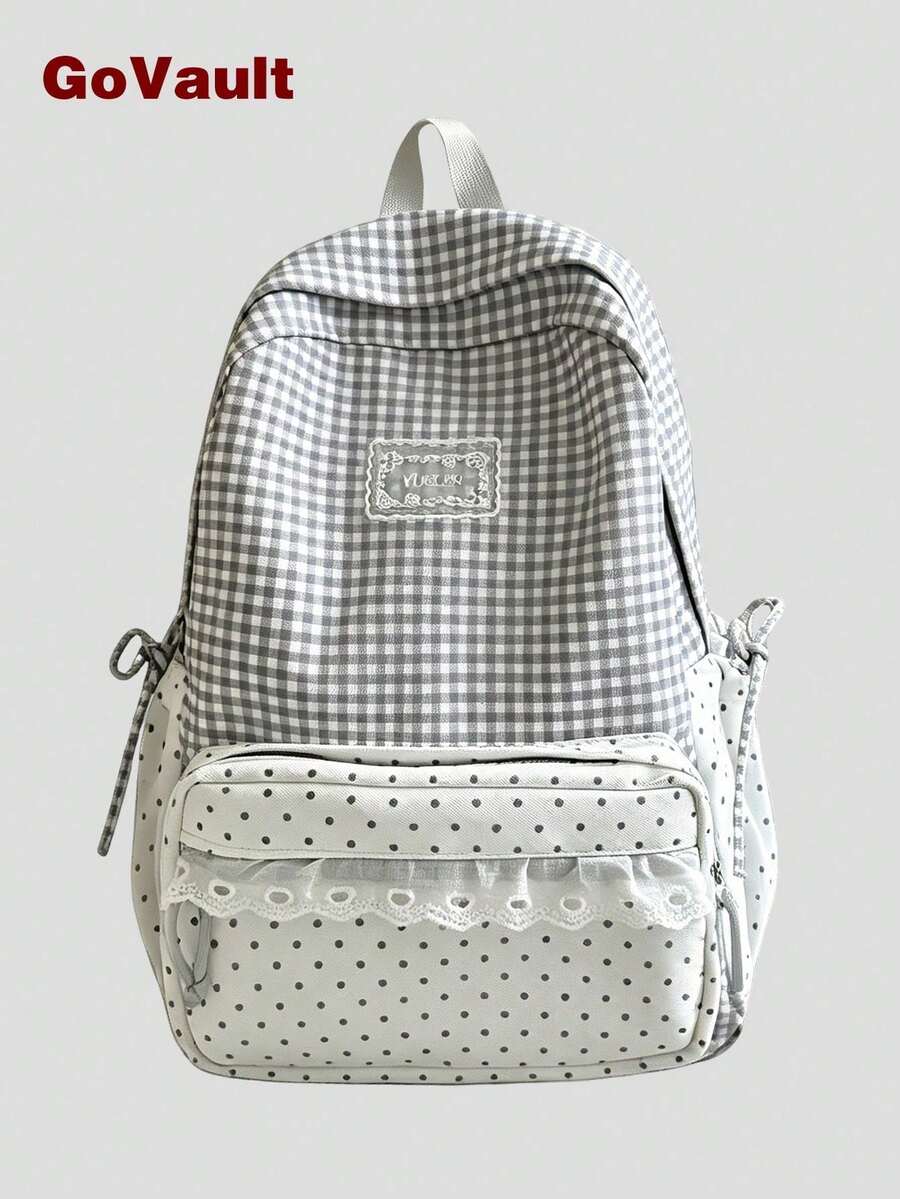 Backpacks - Large Plaid - View 1