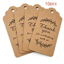 30pcs 5 White Organza Gift Bags + 5 Thank You Cards Mixed Flat Back Resin Buttons Flat Back Scrapbooking Resin Flat Back Crafts (Halloween Batch) - One Size Fits All - View 10