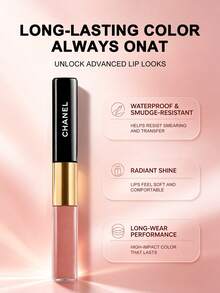 Chanel LE ROUGE DUO 持久唇彩 -69 TENDER BEIGE -4.5ml-0.15FL.OZ. -3.5ml-0.11FL.OZ. - Colour -69 TENDER BEIGE -4.5ml-0.15FL.OZ. -3.5ml-0.11FL.OZ. - 查看 4