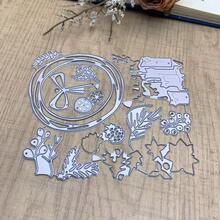Autumn / Forest Theme Metal Cutting Die Templates DIY Photo Album Gift Box, Paper Card, Greeting Card Making Die Cutting And Embossing - MC1481 - View 1