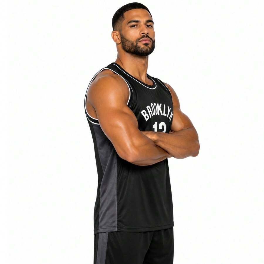 Men Outdoor Tees & Tanks - Black/Grey Brook - View 1