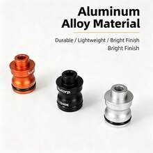 Mountain Bike Road Bike Thru Axle Hub To Quick Release Hub Converter 12MM/15MM To 9MM Modification Accessory - Silver - View 3
