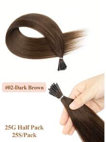 12-22 Inch Remy Human Hair I-Tip Extensions, Easy To Style, Cold Fusion, Pre-Bonded, Real Hair, Long-Lasting, Soft & Natural, Portable For Travel & Daily Styling - Multicolor - View 76
