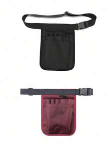 Nursing Tool Waist Bag - Polyester Tool Belt, Zipper Closure, Black, Machine Washable, Professional Medical Staff Storage Bag, Secure Storage Design, Nurse Accessories, Simple And Practical, Durable - Multicolor - View 17