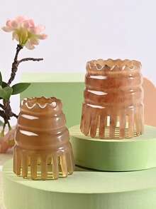 Horn Comb Head Massage Comb Scalp Massage Brush Hair Care Brush - Multicolor - View 9
