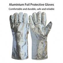 Guantes Aluminizados Radiación A Alta Temperatura 1000°c - A - Ver 8