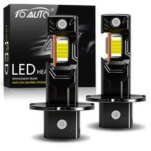 TOAUTO H7 LED Canbus No Error Headlights 15000LM 80W H1 H3 9005 H11 LED Lights Bulbs High Power Auto Turbo Lamps 6000K White - A - View 13