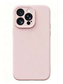 高品質液態矽膠手機殼，相容 iPhone 17 Pro Max、17 Pro、17 Air、17、16、15、14、13、12、11 Pro Max Plus，柔軟觸感、親膚、防震保護殼 - 粉色 - 查看 2