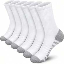 Bequeme Herren-Tennis-Sportsocken, geeignet für Outdoor und tägliche Nutzung, ganzjährig; schnelltrocknende Sportsocken, dick und hautfreundlich, Unisex-Freizeitsocken, niedliche Damensocken; geeignet für Frühling/Herbst und Herbst/Winter, atmungsaktives Mesh-Design, feuchtigkeitsableitend, saugfähig und weich; geeignet für verschiedene Urlaubsoutfits, Sport, Lässig, Business und tägliche Szenarien, ganzjährig tragbar - Verschiedenfarbig - Übersicht 6