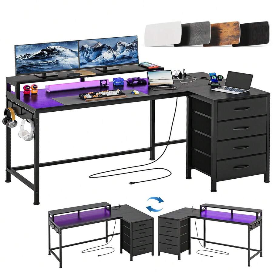 Office Furniture Set - A - View 1