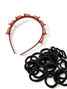 20/50/100pcs Basic Hair Ties, High Elastic Rubber Bands, Minimalist Seamless Hair Accessories Suitable For Women. Fashionable, Comfortable High Elasticity Rubber Rings, Durable, High Tensile Strength Reusable, Can Be Used For Ponytails. This High Elastic Hair Tie Is Very Gentle On Hair, Won't Damage Hair Quality. Suitable For Daily Wear. - Basic Hair Tie - View 22