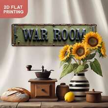 1pc Vintage Sword Battle Game Room Wall Decor - Distressed Metal Strategy Board Game Decoration, Suitable For Bar, Cave And Christmas Decor - Collectible Retro Style, 2D Flat Design, Random Hole Position - A - View 5