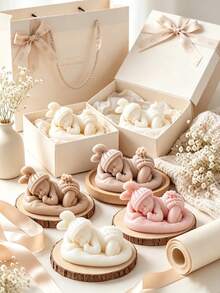 Children's Shaped Silicone Candle Mold, Suitable For Epoxy Resin Casting Gifts/Handmade Soap And Candle Making - Baby Molds - View 1