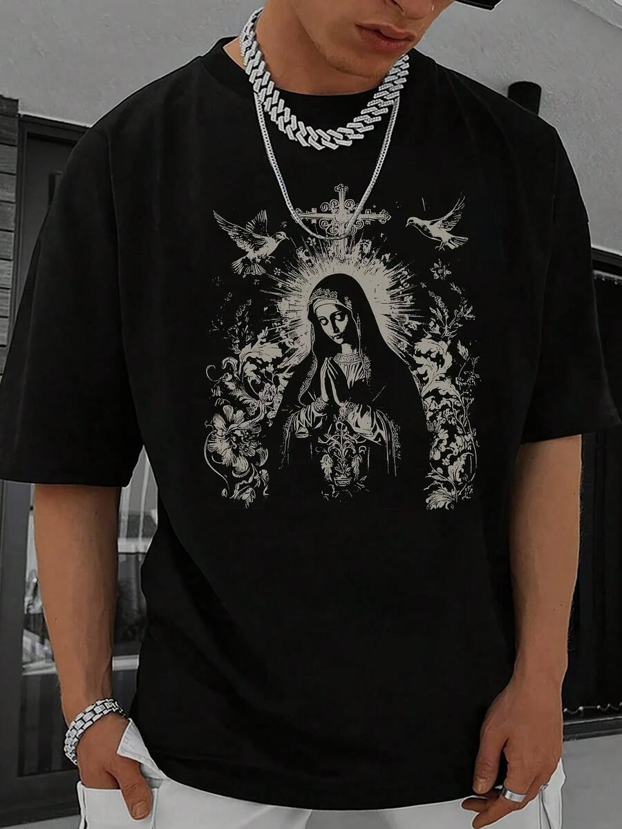 Men T-Shirts - Black - View 1