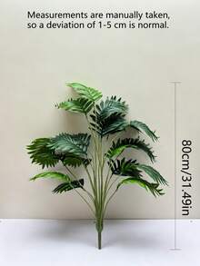 Large Artificial Green Coconut Tree, Suitable For Spring, Modern Wedding Yard Decoration, Evergreen Potted Plant, Large Leaf Landscape Tree, Suitable For Home And Office, Nordic Style Artificial Tree, Suitable For Various Festivals And Indoor Decor - Multicolor - View 7