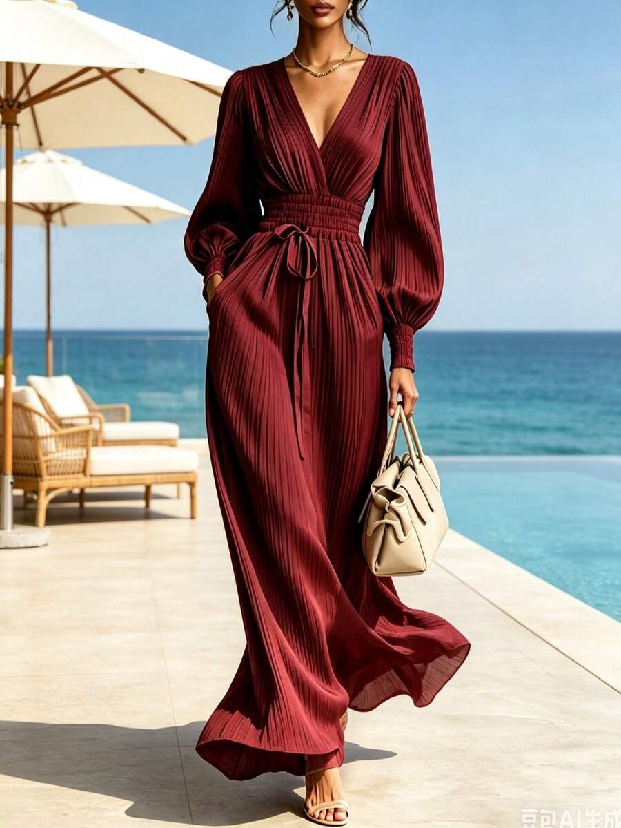 Prayer Wear - Burgundy - View 1