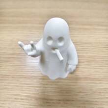 1 mô hình để bàn Ghost Rock sáng tạo phong cách ngầu, tượng mini cá nhân hóa trang trí vui nhộn cho văn phòng và phòng ngủ, tượng Ghost, quà tặng phong cách Rock, đồ trang trí Halloween, quà tặng Halloween - Nhiều màu - Xem 9
