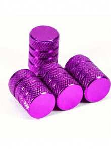 2/4/8pcs Anodized Aluminum Tire Valve Stem Assembly, Corrosion Resistant, Universal Stem Covers For Cars, Trucks, Motorcycles, SUVs And Bicycles - Multicolor - View 7