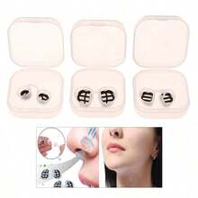 1pc Nasal Filter, Invisible Clip-On, Filters Dust, Pollen, Smog And Exhaust, Comfortable To Wear Without Affecting Breathing, Suitable For Various Scenarios, Protects Health Anytime - Multicolor - View 2