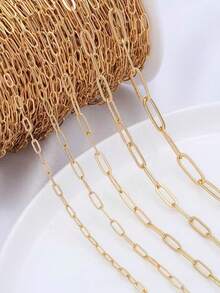 100cm Stainless Steel DIY Long Flat Chain - DIY Chain - View 10