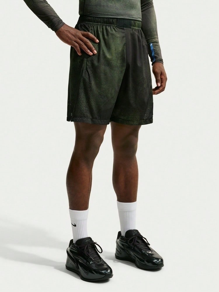 Nike Celana Pendek Olahraga Rajut Pria M NRG JRSY SHORT KD2 II 1704-010 - Dark Green - View 1
