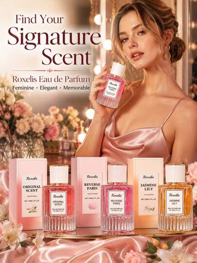 Parfum Feromon Wanita 30ml, Aroma Ringan Alami Tahan Lama untuk Pergelangan Tangan, Belakang Telinga dan Leher, Pesona Feminin yang Elegan, Lembut dan Tidak Mengiritasi, Suasana Rumah, Udara Segar, Suasana Santai, Meredakan Kelelahan, Menyegarkan