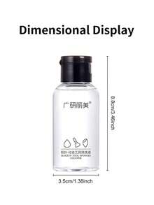 Makeup Brush Cleaner, Make Up Brush Cleansers Solution, Makeup Cleaner For Makeup Brushes, Beauty Sponge, Powder Puff, Deep Clean Brush Shampoo - Clear - View 5