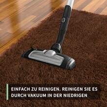 EDIMENS Long Hallway Runner Rug 80x300, High Pile Bathroom Rug Non-Slip, Fluffy Washable Kitchen Rug Bath Mat, Rugs For Bedroom Bed Runner Hallway Living Room - 咖啡棕 - 查看 9