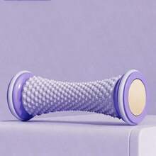 1pc Ergonomic Silicone Foot Roller Massager, Portable Compact Foot Rolling Tool, Smooth Surface, Suitable For Home Office Daily Foot Care Relaxation Accessory - Multicolor - View 12