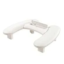 U-Shaped Multifunctional PU Material Nail Hand Rest With Phone Holder And Tool Storage, Comfortable Hand Pillow Designed For Nail Artists, Non-Slip And Durable, Suitable For Professional Nail Salon Desktop Tools - Multicolor - View 11