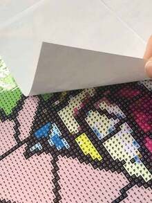 5D鑽石畫釋放紙 雙面不黏 防塵透明覆蓋紙 適用DIY鑽石馬賽克刺繡配件工具 10/20/30/50/100張 - 套裝 - 查看 4