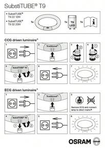 TUBO CIRCULAR LED STAR 20w (=32w) 6500K OSRAM - - - Ver 2