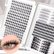 LIMEIKAI 448 Pcs Large Capacity Mixed Lash Clusters Handmade Cat Eye Baby Eye Lashes Natural Look For Makeup Extension - View 4