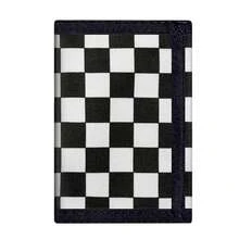 Fashionable Geometric Style Wallet, Neutral Style Wallet, Plaid Color Block Card Holder, Back To School Gift, Birthday Gift, Daily Essential Accessory - Multicolor - View 7