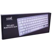 Teclado Slim Bluetooth PC / Tablet COOL Blanco (Español) - Ver 2