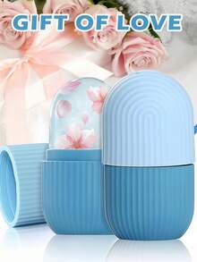 LMMAKE 1PC Reusable Facial Ice Roller Massager For Face, Eyes & Neck, Natural Skin Care Tool, Perfect For Morning Skincare, Daily Beauty Routines & Tension Relief, Great For Natural Skincare Lovers - 彩色 - 查看 6