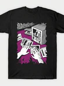 Camisetas de hombre - Negro - Ver 1