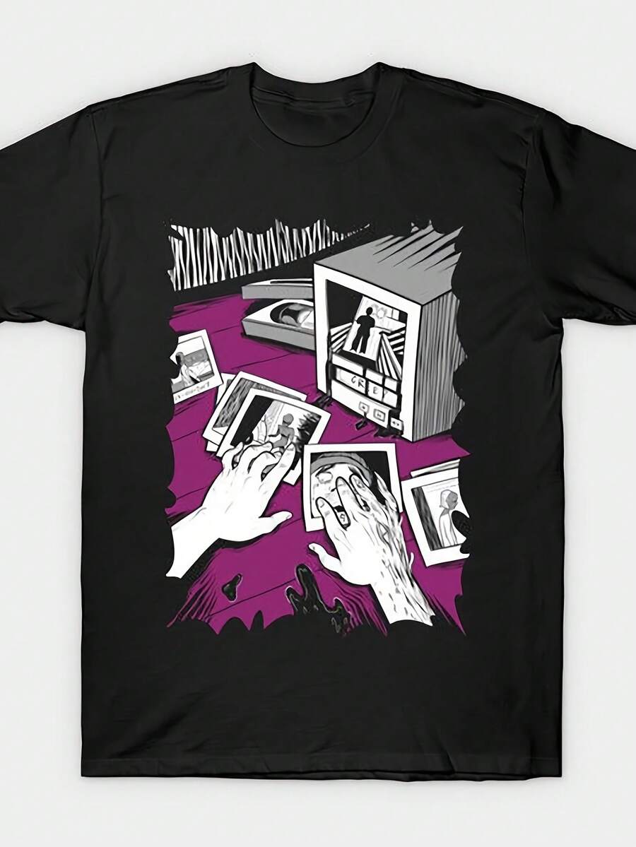 Camisetas de hombre - Negro - Ver 1