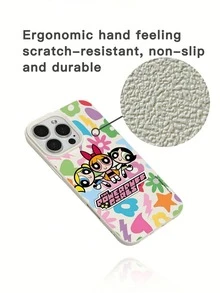 Miniso 1 buah Casing Ponsel Kulit Asli Baru dan Resmi dengan Bagian Dalam Bertekstur, Tebal, Tahan Guncangan, Lembut, dan Pelindung yang Kompatibel dengan Seri Apple iPhone 17 Pro Max/Air, 16, 11/12/13/14 Plus/XR/7/8 Plus/15 Pro Max - Putih - View 2