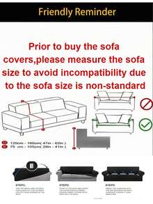 1pc Printed Elastic One-Piece Sofa Cover, Minimalist Style, Pet-Friendly Non-Slip Stain-Resistant Scratch-Resistant, Suitable For All Seasons, Machine Washable, Fits Living Room, Bedroom, Study, Suitable For 1/2/3/4 Seater Sofa - Multicolor - View 5