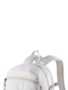 CAMEL CROWN Ransel Outdoor Tahan Air Unisex, Ransel Olahraga dan Perjalanan, Tas Hiking dan Perjalanan untuk Mahasiswa, Cocok untuk Hiking dan Perjalanan - Air Dangkal Hijau - View 4